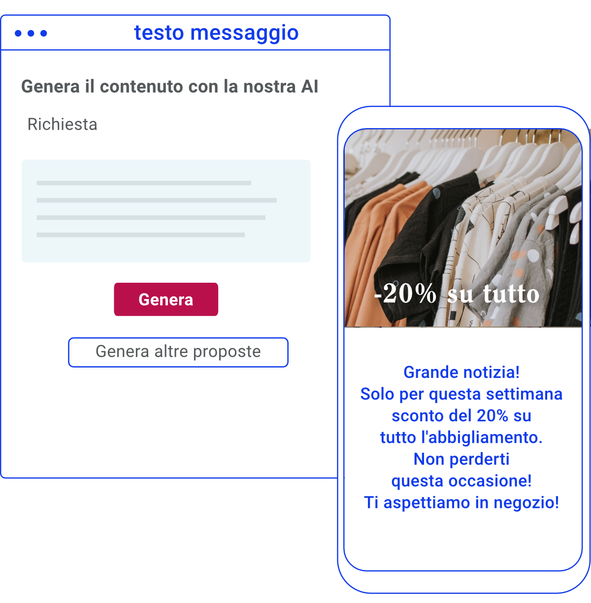 Testo sms alternativa Testo sms alternativa